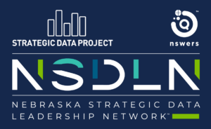 Strategic Data Project, NSWERS, and Nebraska Strategic Data Leadership Network (NSDLN) logos